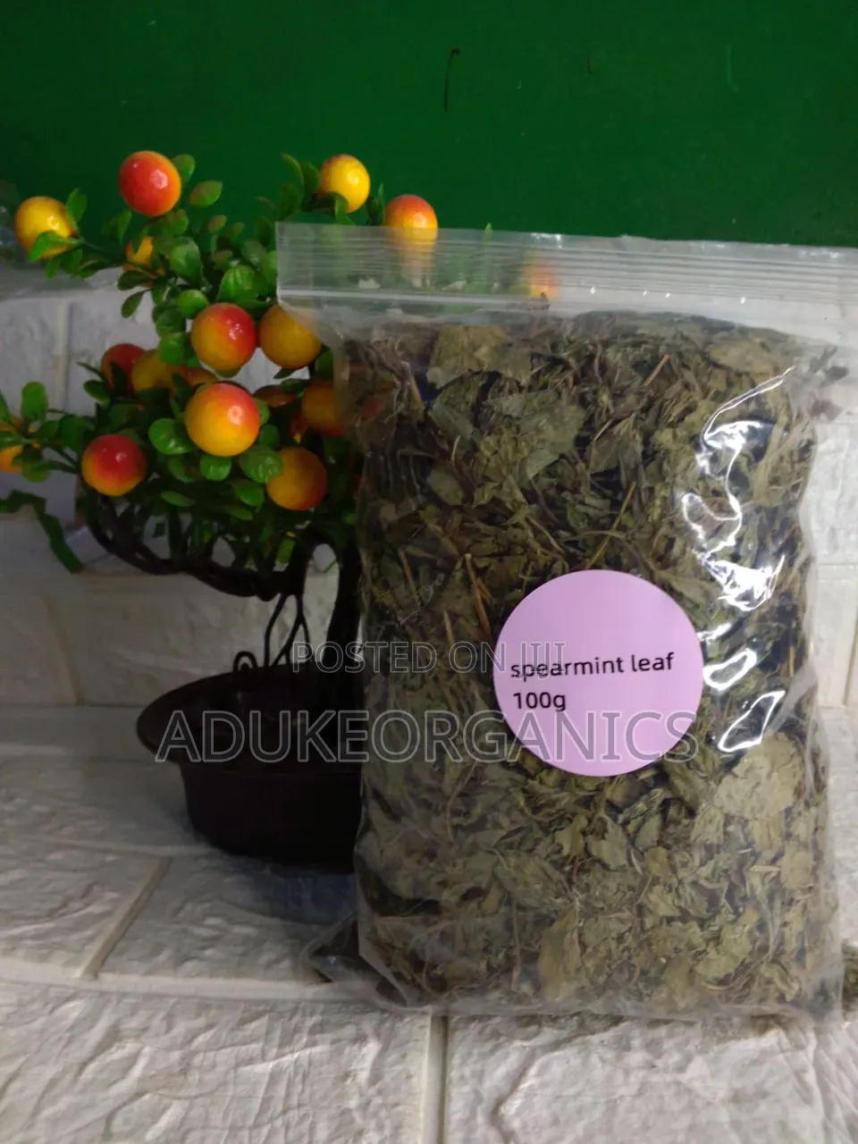 Spearmint Leaf 100g Pack