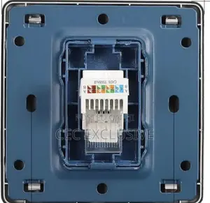 Black Cat6 Data Socket
