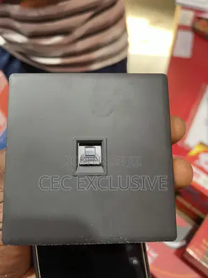 Black Cat6 Data Socket