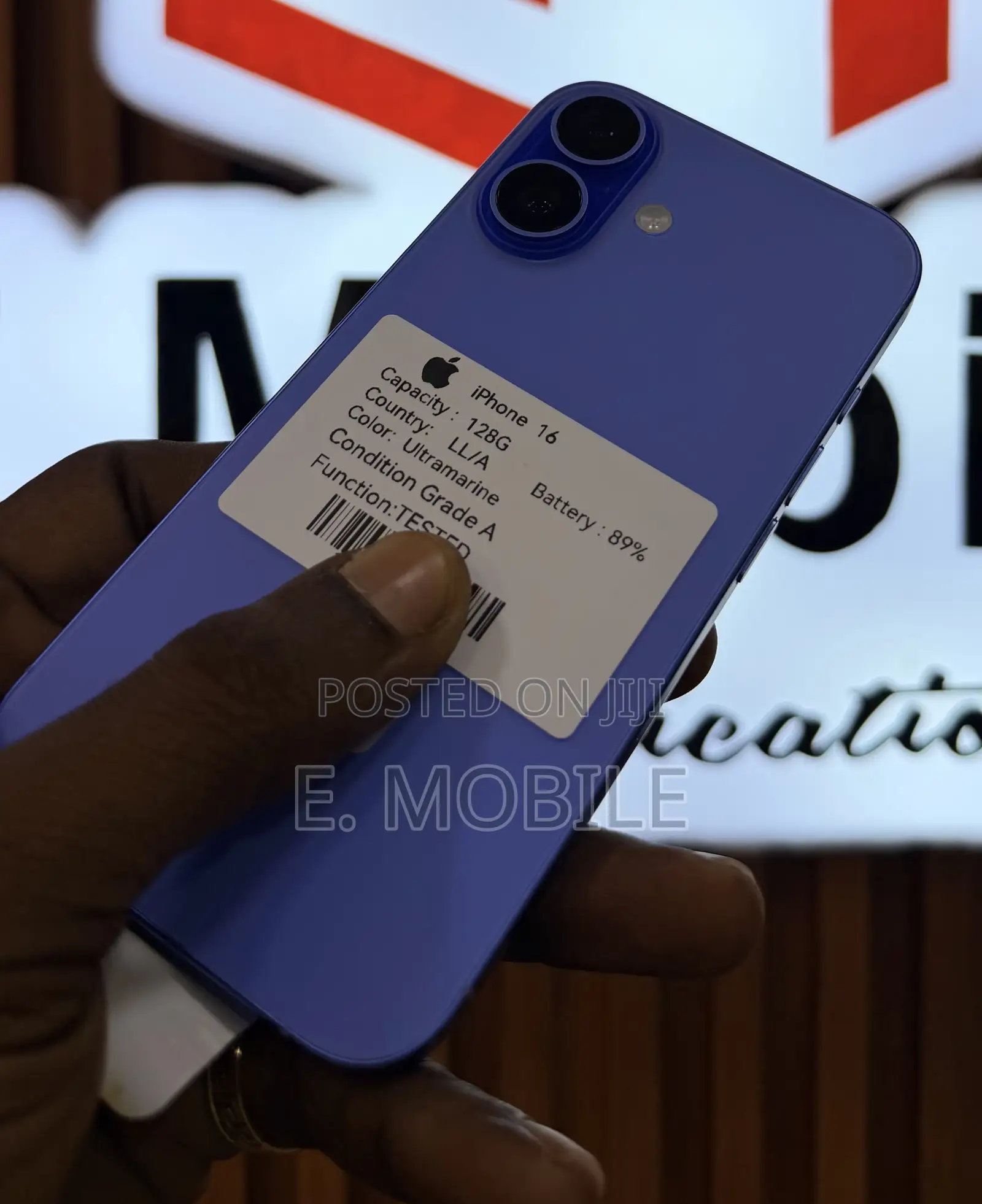 Apple iPhone 16 128 GB Blue