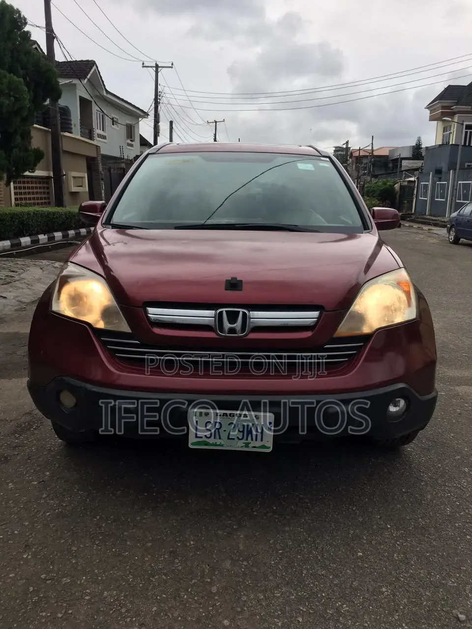 Honda CR-V 2008 Red