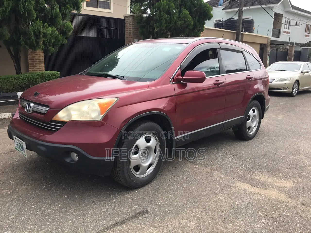 Honda CR-V 2008 Red