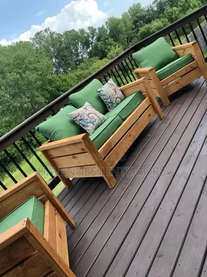 Lounge Wooden Couch