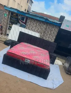 6by6 Master Bed Frame With Drawers.