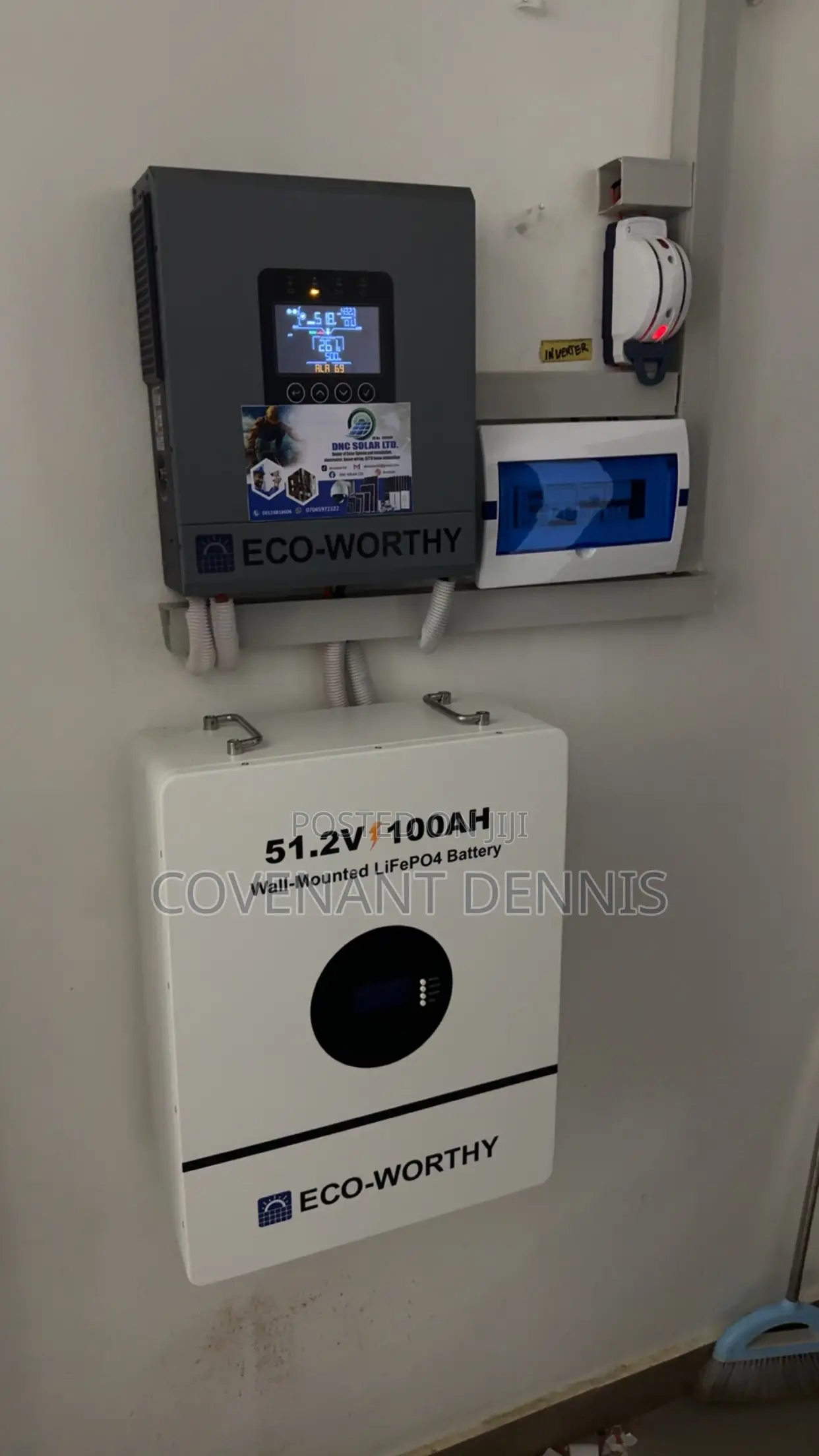 5kwh Lithium Battery With 6kw Inverter Complete Set Up