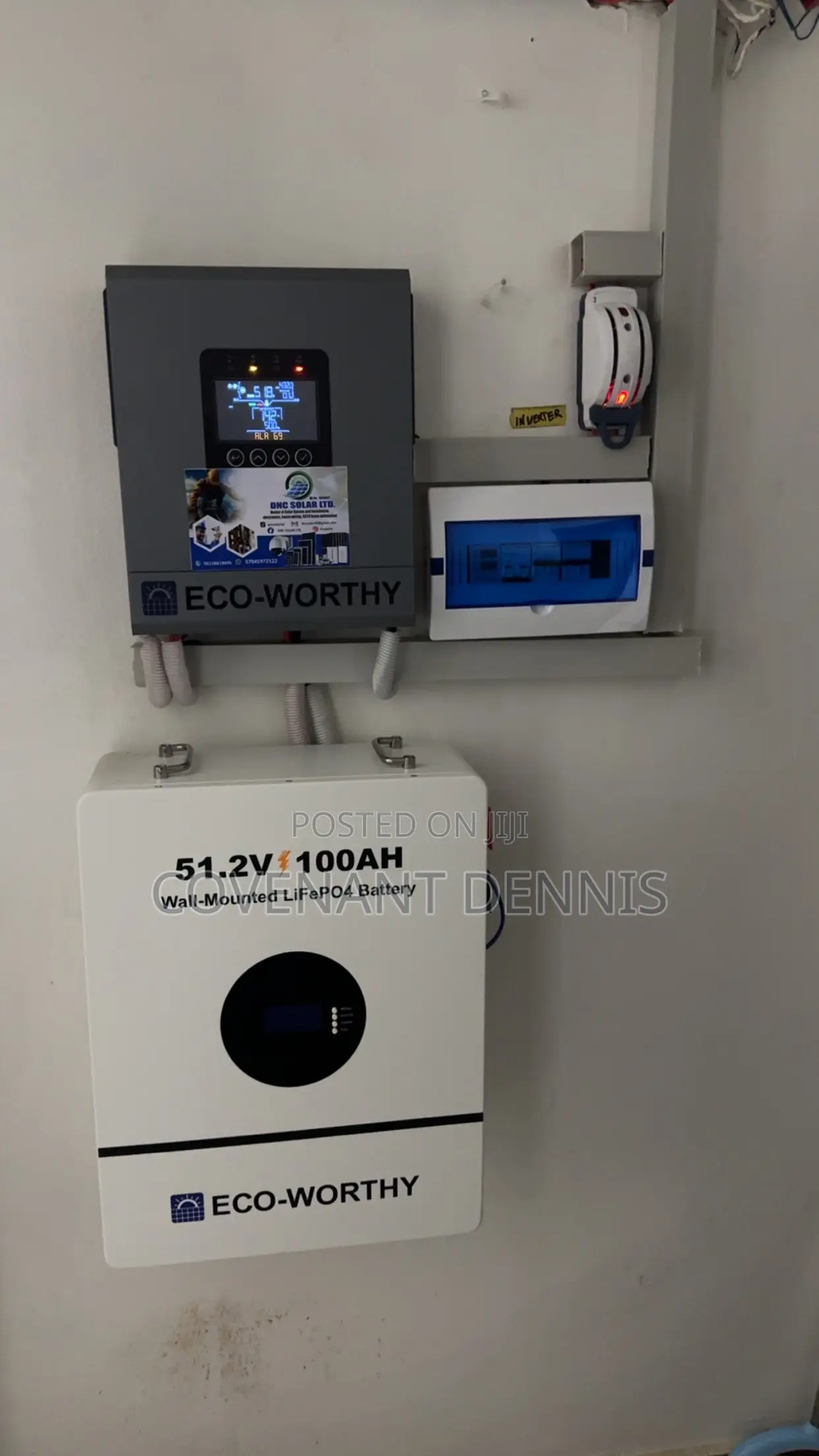5kwh Lithium Battery With 6kw Inverter Complete Set Up