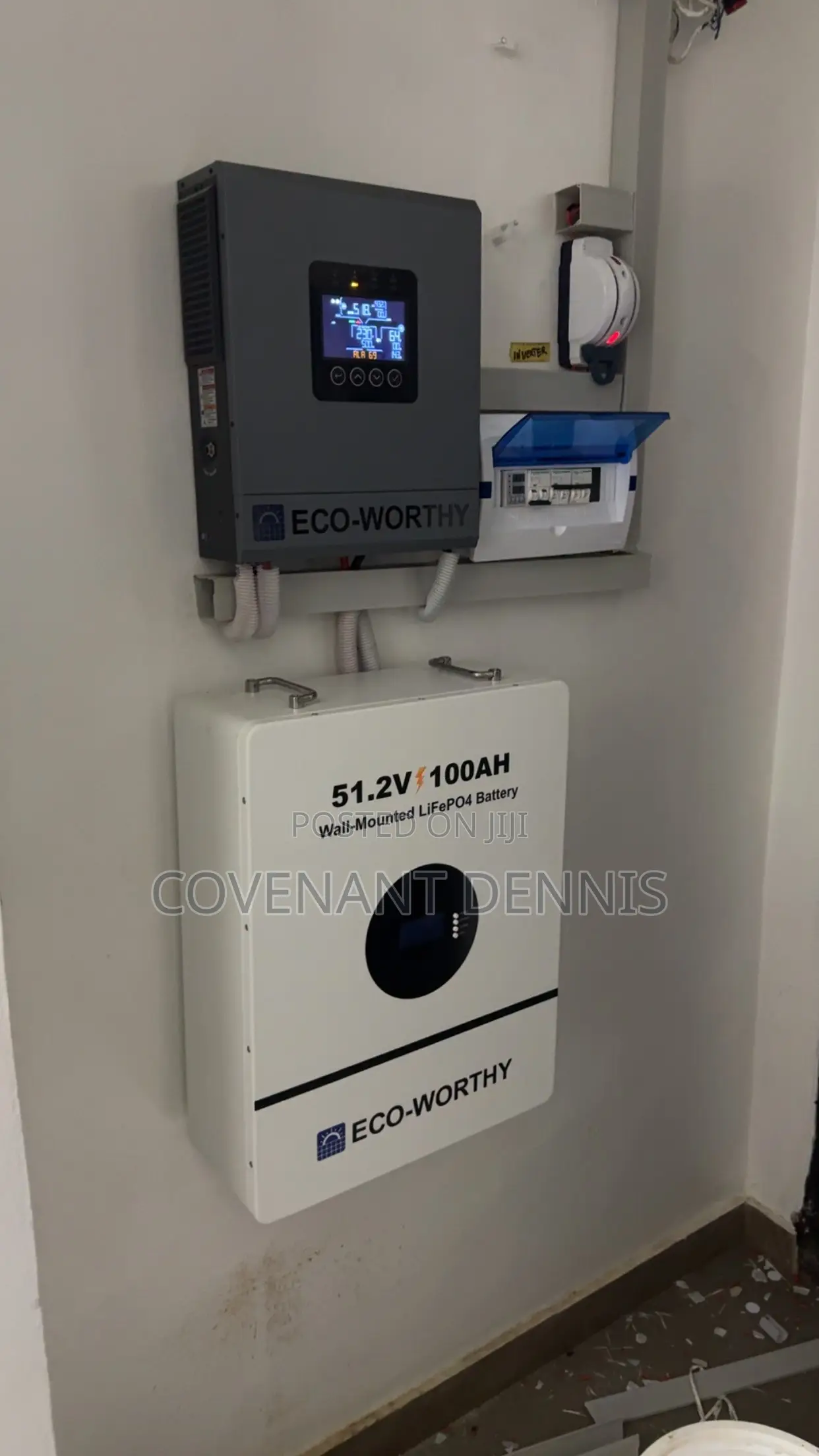 5kwh Lithium Battery With 6kw Inverter Complete Set Up