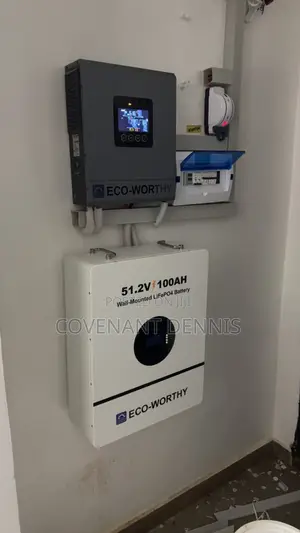 5kwh Lithium Battery With 6kw Inverter Complete Set Up