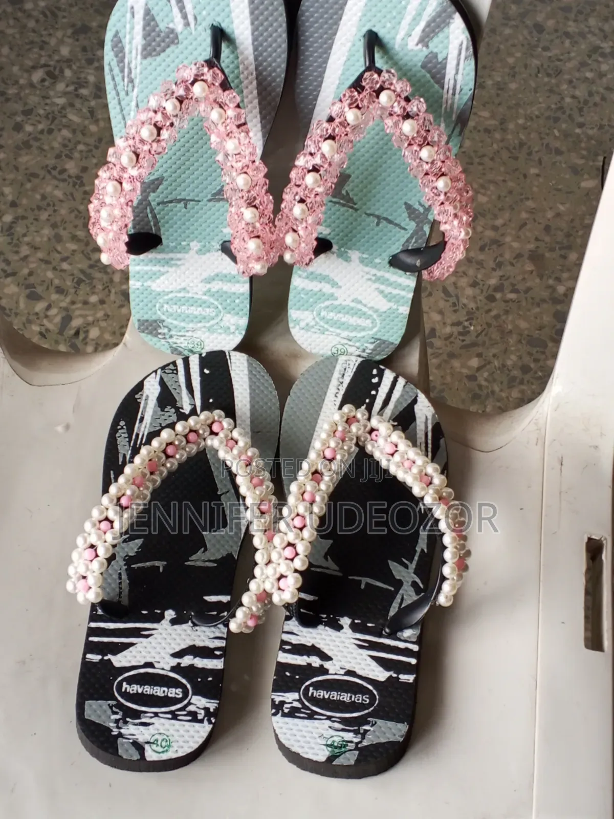 Beaded Slippers