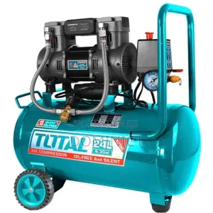 TOTAL Tools 24L Oil-Free Silent Air Compressor (Model TCS)