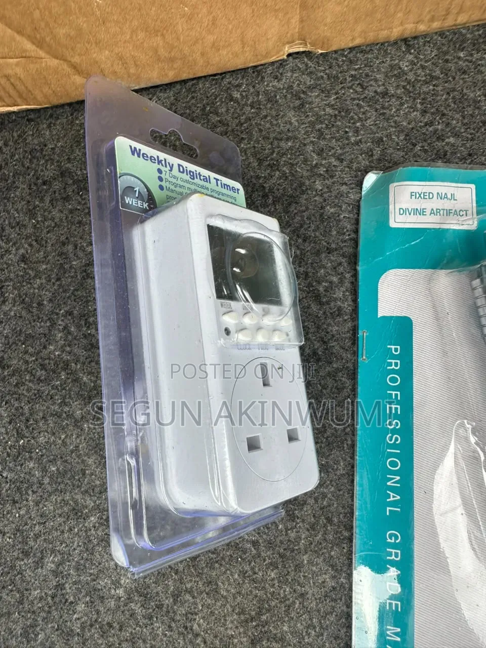 7-Day Digital Timer Plug – Programmable Socket Switch