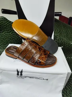 Moreschi Palm Slippers and Half Shoes