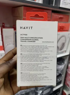 Havit Uct700 25w Multi-Specification Conversion Global Travel Charger