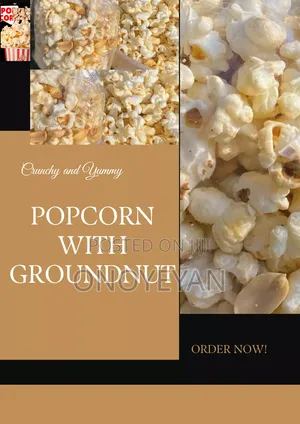 Popcorn With Groundnut
