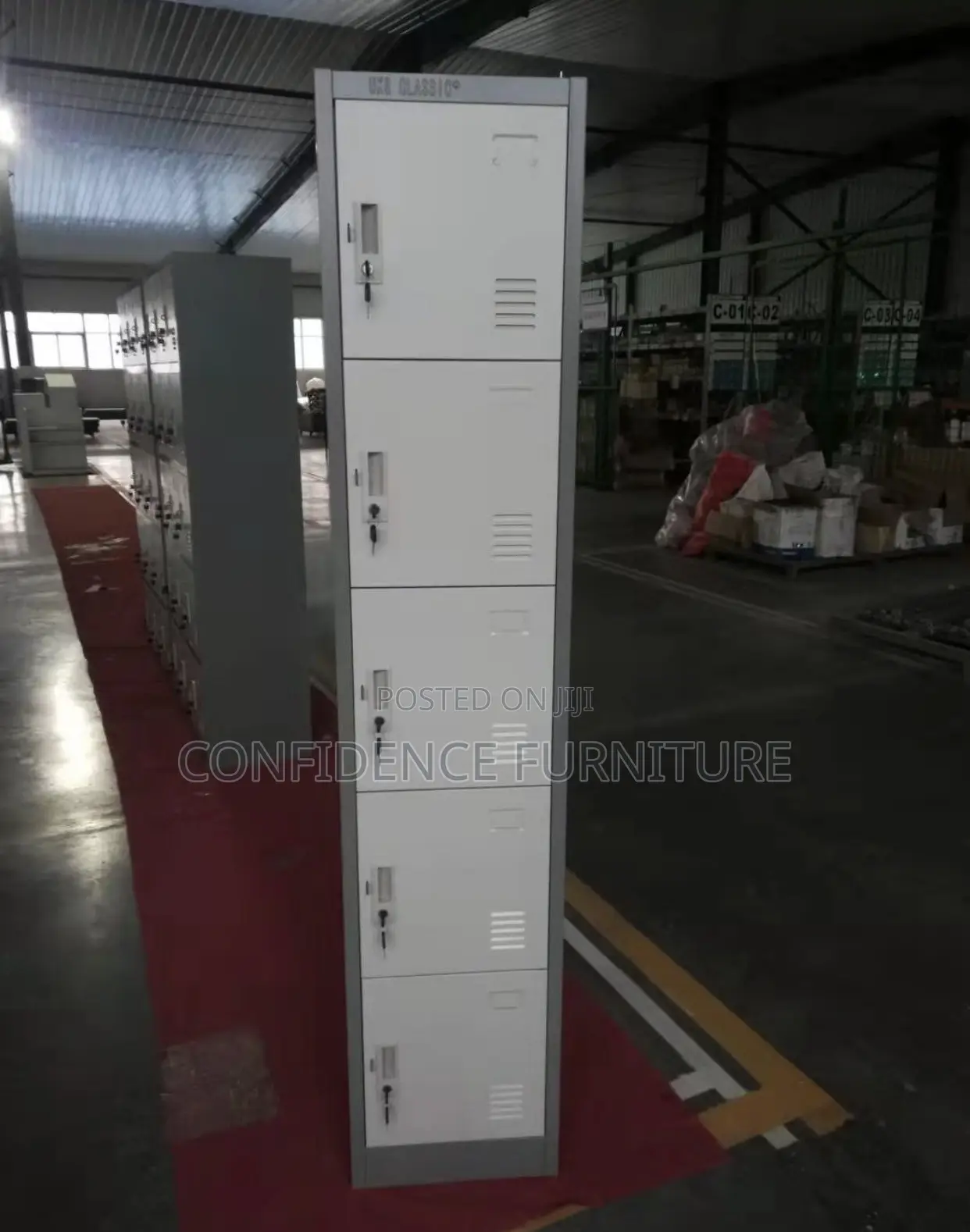 Vertical 6 Doors Locker