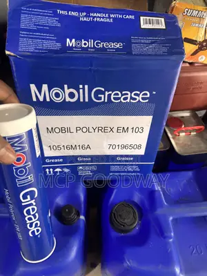 Mobil Polyrex EM 103 Mobil Motor Grease Tube