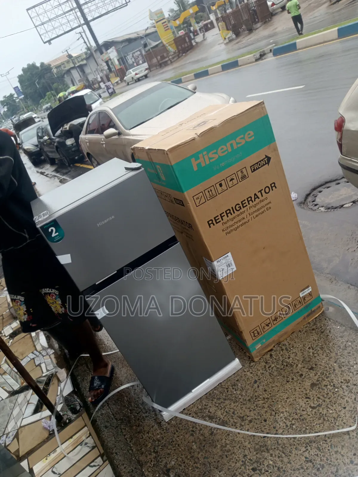 Hisense Double Door Refrigerator