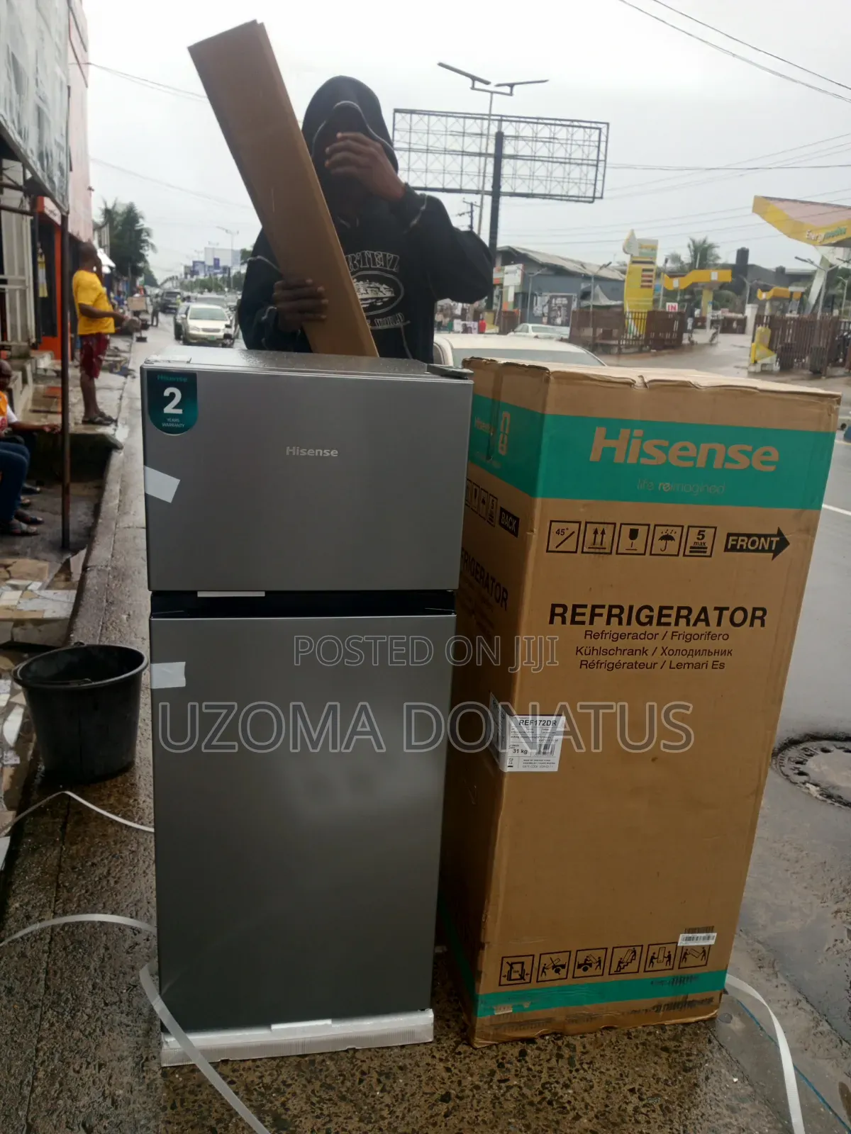 Hisense Double Door Refrigerator