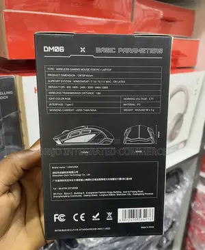 RGB Onikuma Try Connection Mode Wireless Gaming Mouse Dm06
