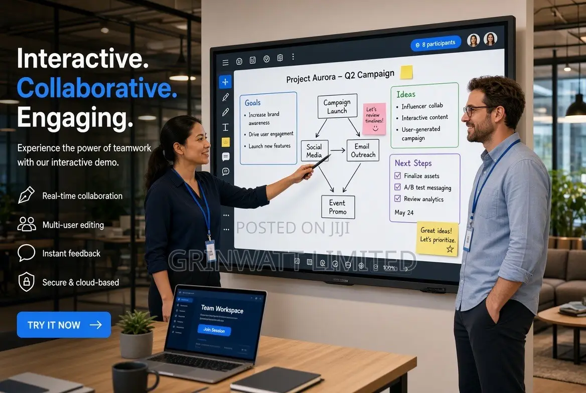 86 Inches Interactive Panel