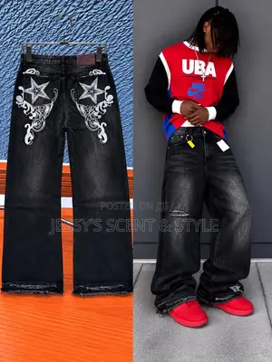 Premium High Quality Luxury Baggy Jean Available