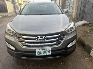 Hyundai Santa Fe Limited 4dr SUV AWD (3.3L 6cyl 6A) 2014 Gray