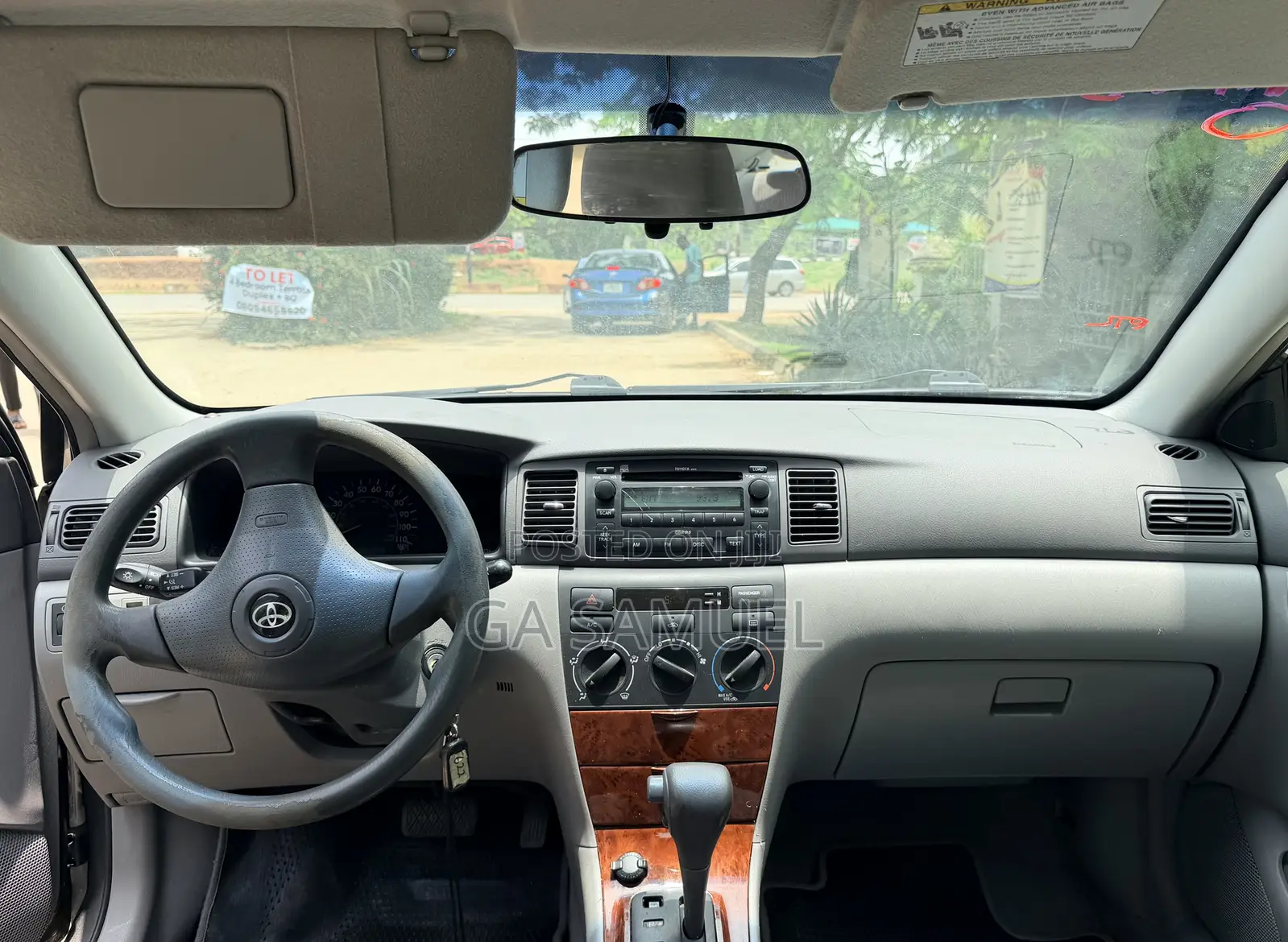 Toyota Corolla LE 2007 Gray