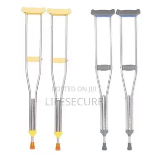 Adjustable Medical Cane and Underarm Walking Buoyancy Aid (Crutches)
