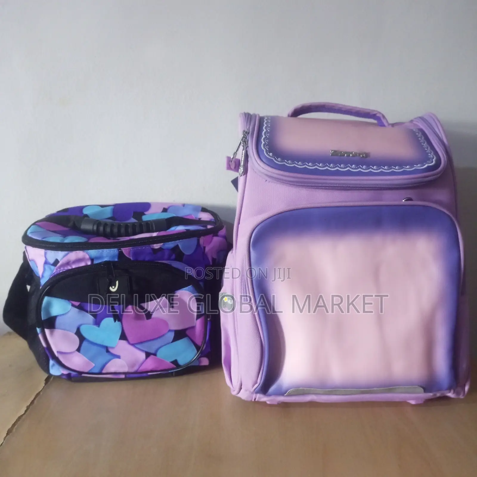 Lunch Bag and School Bag Combo