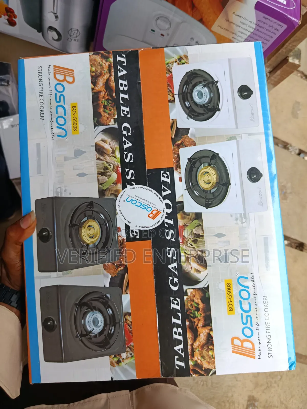 Boscon Table Gas - 1 Burner
