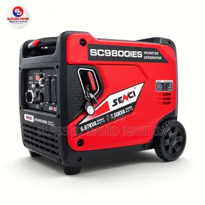 Senci SC9800iES 6.87kva / 7.5kva Silent Inverter Petrol Generator