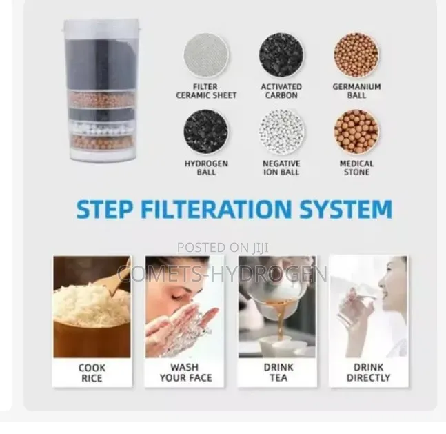 Gravity Drinking Water Purifier Alkaline Mineral Filter Dispenser