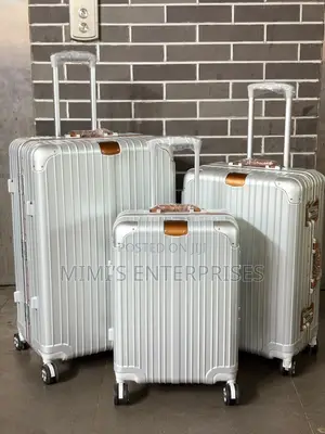 Premium Hardshell Aluminum Luggage Set of 3