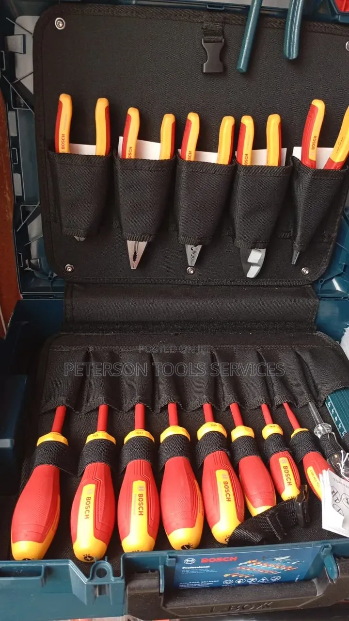 37pc Bosch Electrical Hand Tool Set