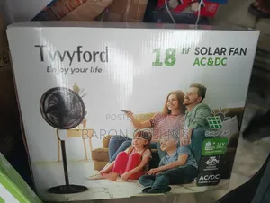 Solar AC DC Fan 18 Inches