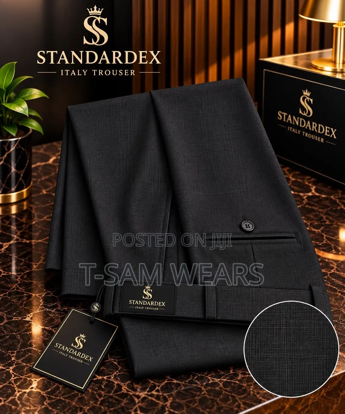 Standerdex Italian Plain Trouser