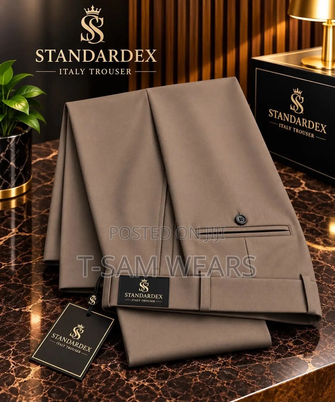 Standerdex Italian Plain Trouser