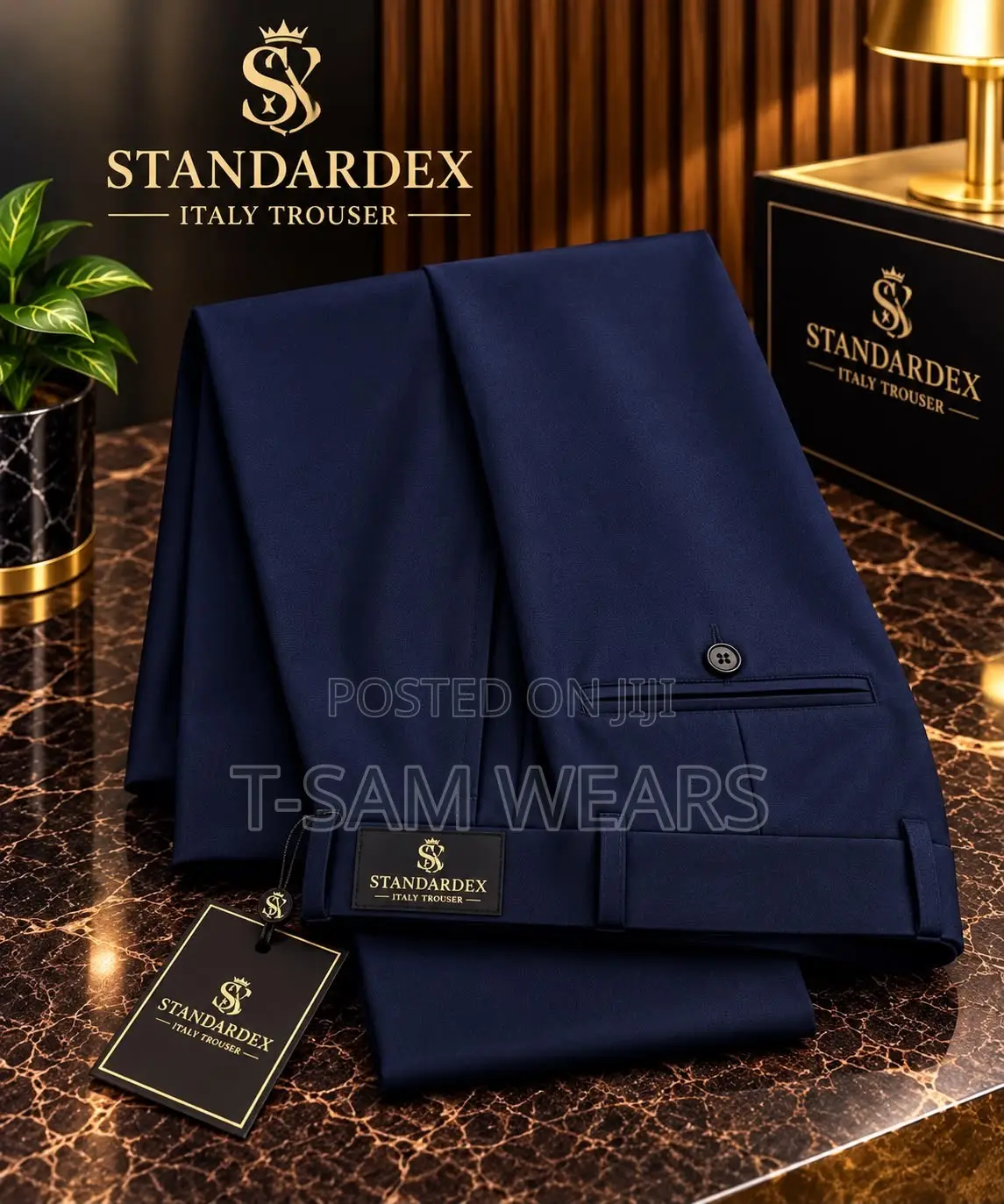 Standerdex Italian Plain Trouser