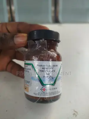 Molychem Mercuric Thiocyanate AR (Analytical Reagent Grade).