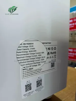 8kwh Haisic Lithium Battery 314ah 25.6v