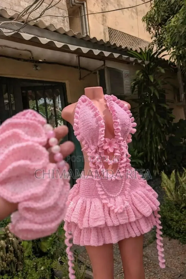 Beautiful Crochet Beach Wear