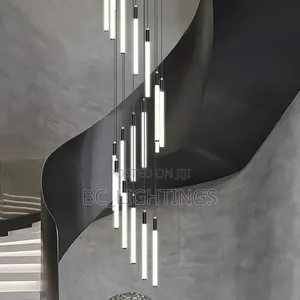 Modern Lighting Long Staircase Pendant Light Stair Chandelier