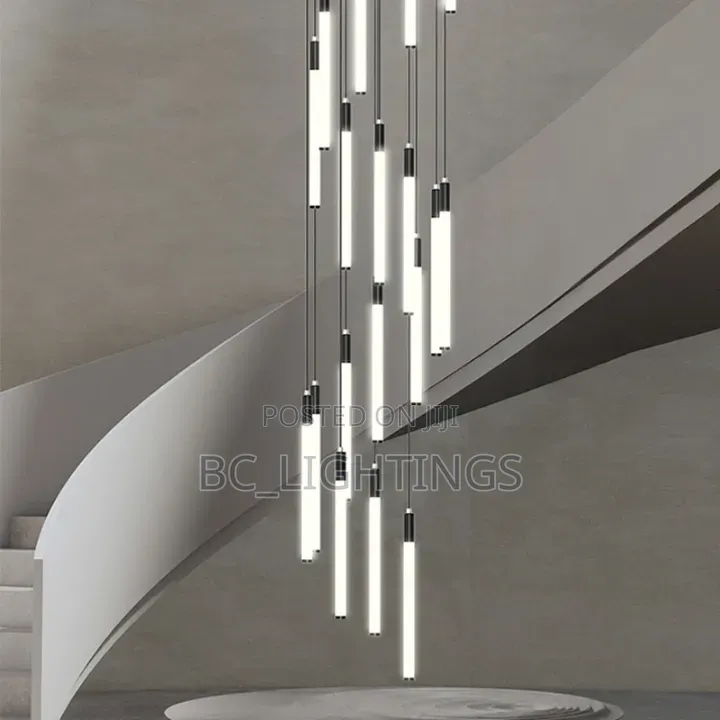 Modern Lighting Long Staircase Pendant Light Stair Chandelier