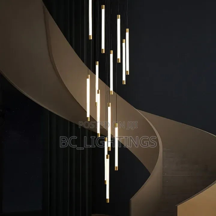 Modern Lighting Long Staircase Pendant Light Stair Chandelier