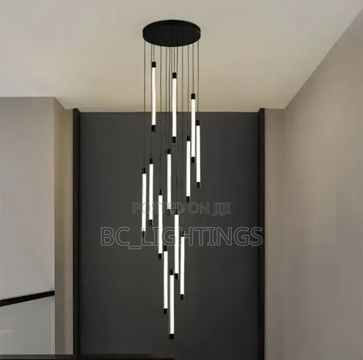 Modern Lighting Long Staircase Pendant Light Stair Chandelier