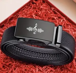 Marvin Empire Customized Men’s Belt With Musical Note Design