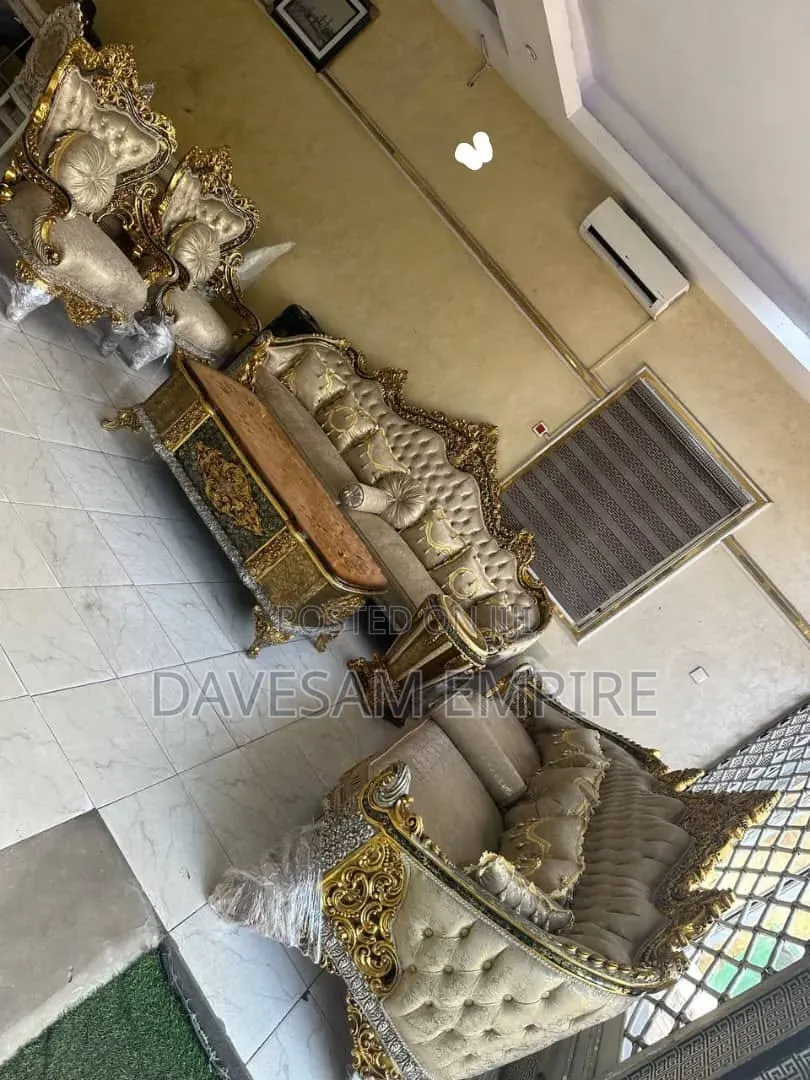 Clasaic Elegantly Designed Egyptian 8-Seater Royal Sofa