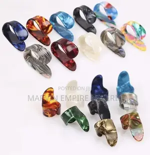 4pcs Multi Color Guitar Finger Picks Set for Finger Style Picking