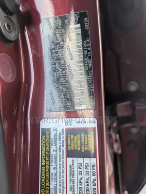 Toyota Avalon 2014 Red