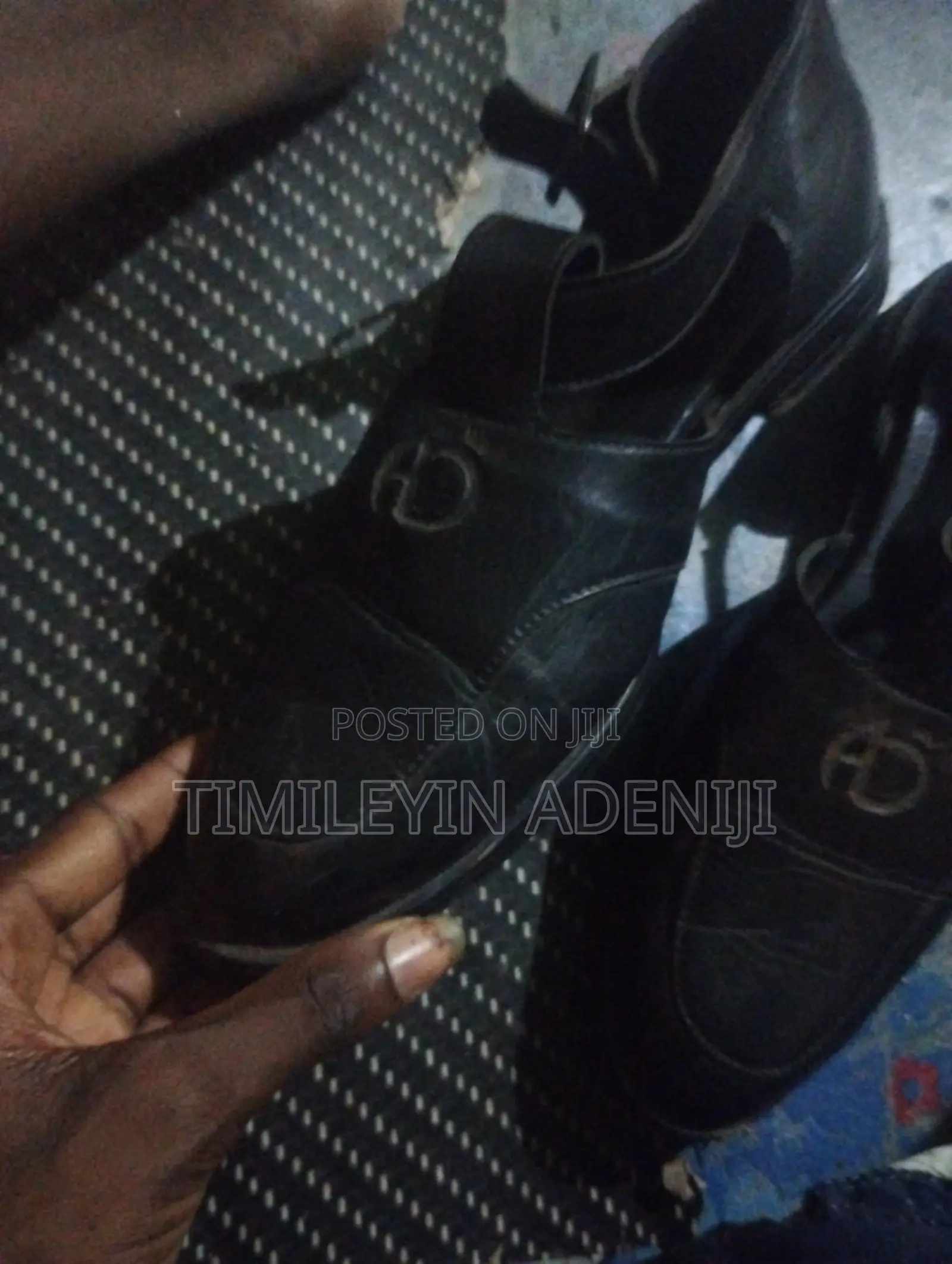 Black Cooperate Shoe